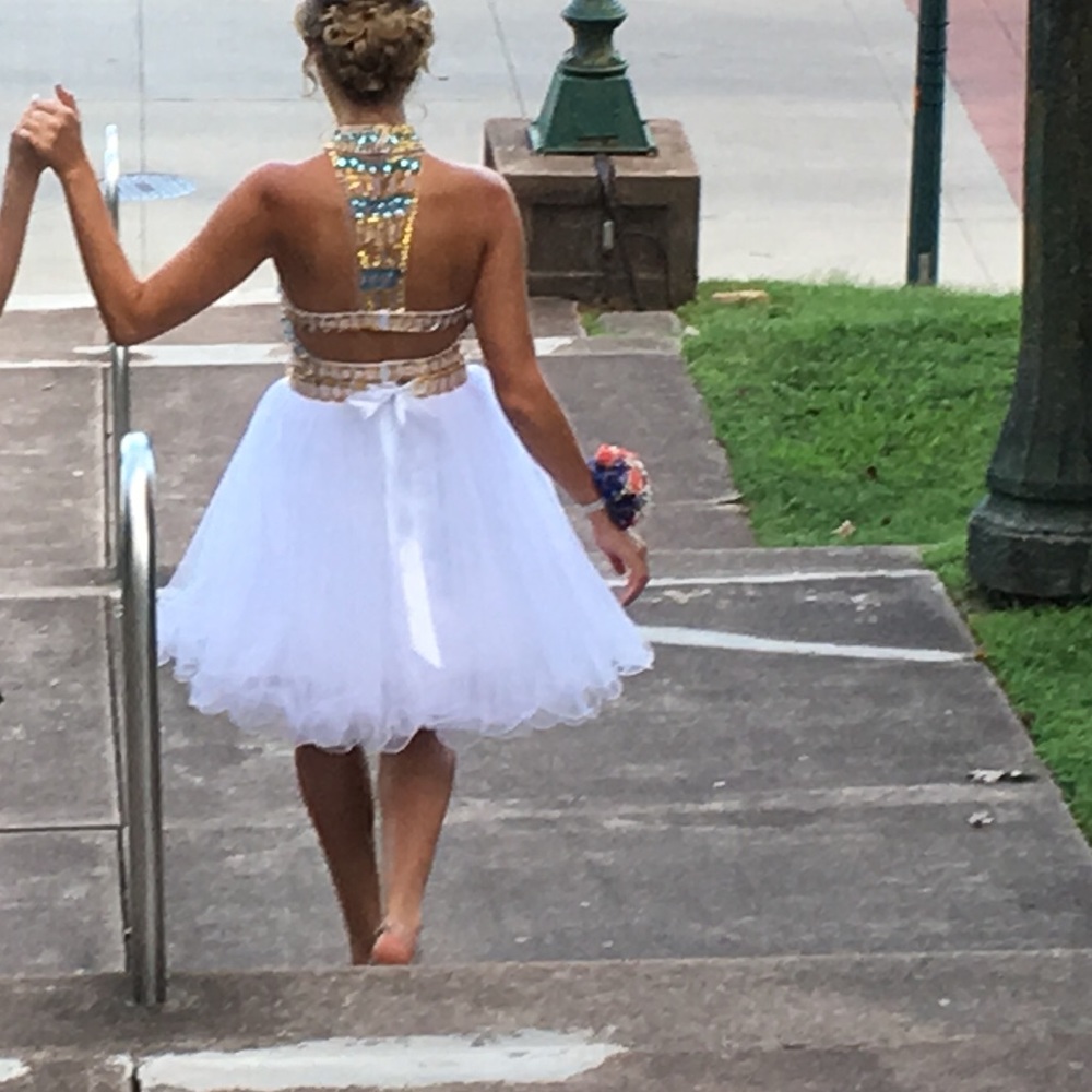 White Egyptian like dress
